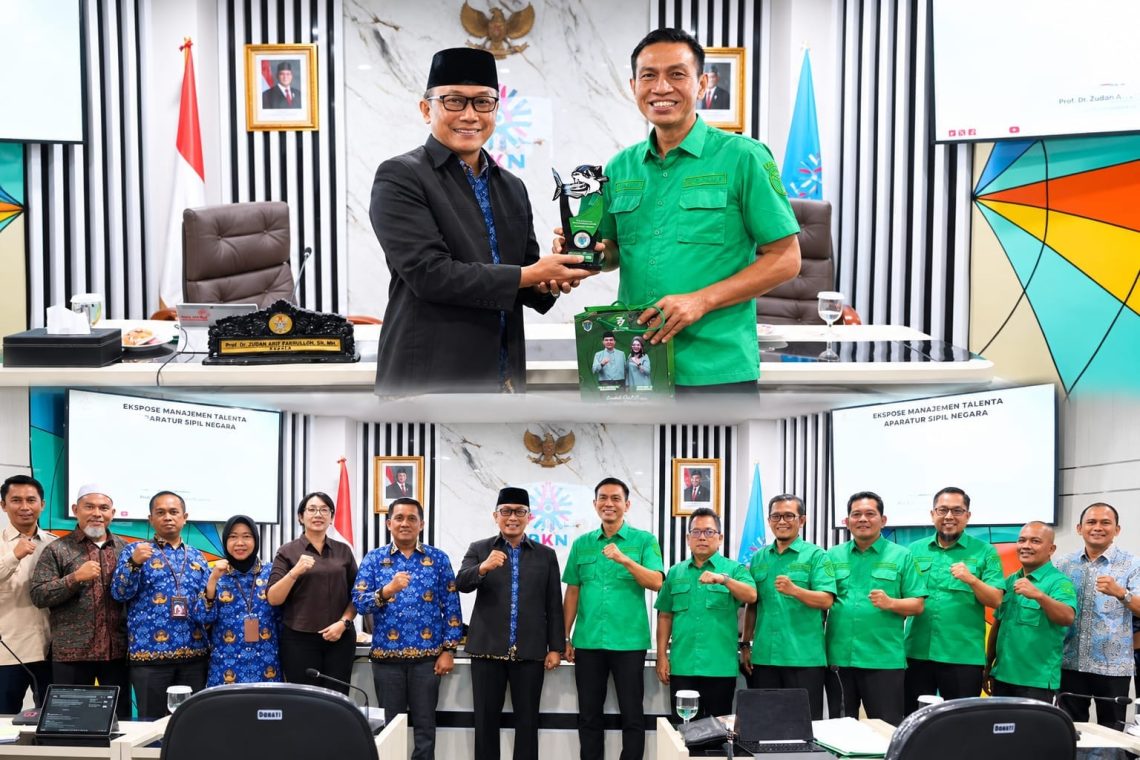 Bupati Batang Hari Membawa manajemen talenta ASN ke BKN. FOTO: LAN