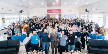 PHR Zona 1 Gandeng Ade Rai Bangun Budaya Hidup Sehat Pekerja. FOTO: IST
