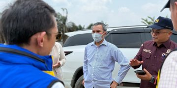Edi Purwanto Bawa IJD 90 Milyar Untuk Pembangunan Jalan Tanjung Jabung Timur. FOTO: IST