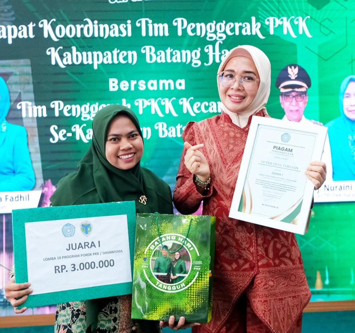Ketua TP PKK Barang Hari Jadikan rumah bunda sebagai kanal pengaduan masyarakat. FOTO: IST