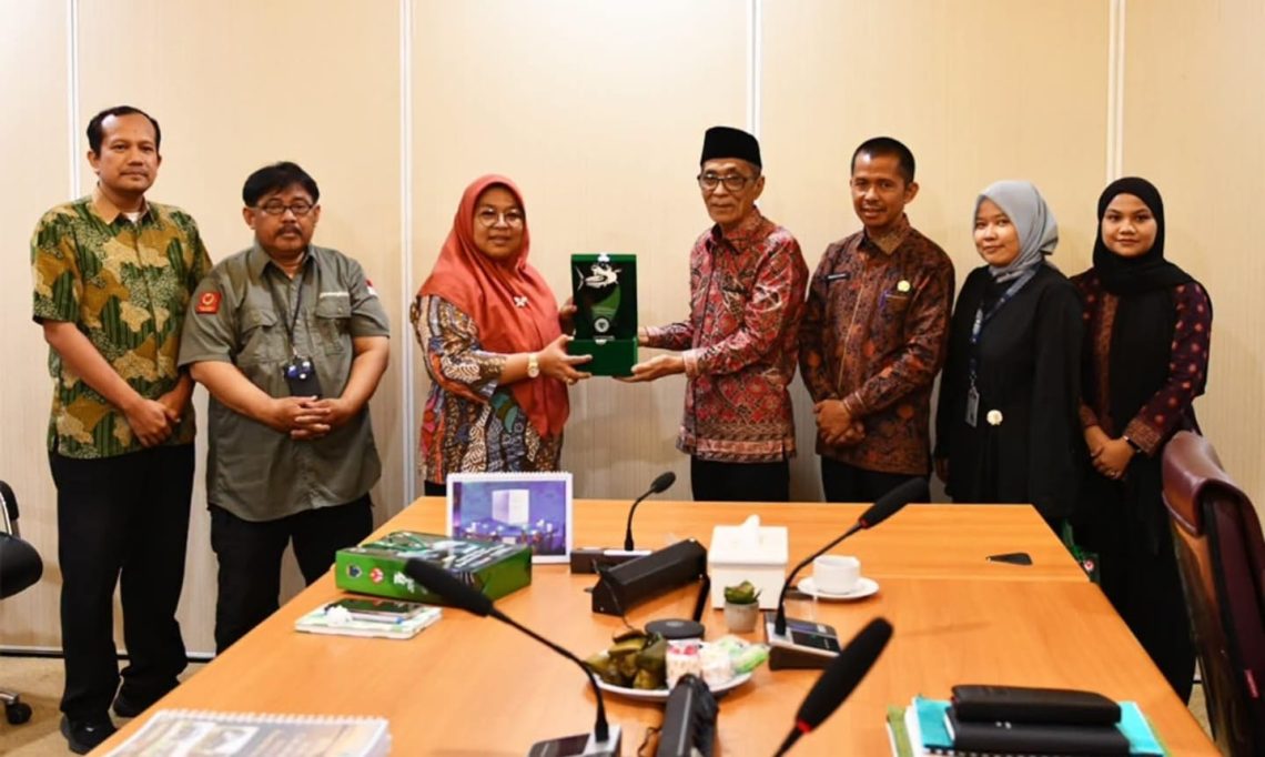 Wabup Batang Hari Saat Audiensi ke Kementerian Kebudayaan. FOTO: IST