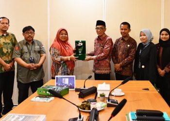 Wabup Batang Hari Saat Audiensi ke Kementerian Kebudayaan. FOTO: IST
