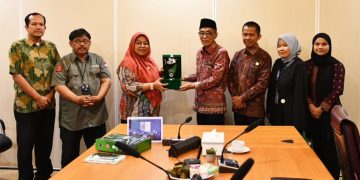 Wabup Batang Hari Saat Audiensi ke Kementerian Kebudayaan. FOTO: IST