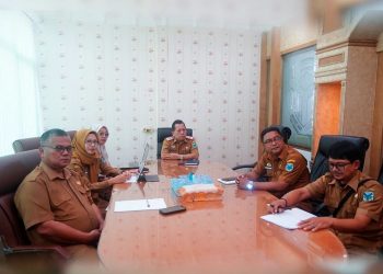 Perkuat Tata Kelola Pemerintahan, Sekda Batang Hari Ikuti Raker dan RDP Secara Virtual. FOTO: IST