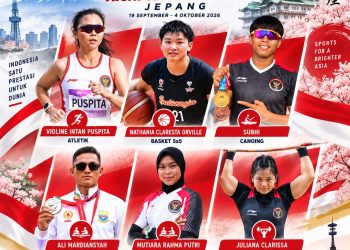 Enam atlet Jambi perkuat kontingen Indonesia di Asian Games Aichi-Nagoya 2026. FOTO: IST