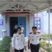 Kanwil Ditjenpas Jambi Irwan Rahmat Gumilar dan Kalapas Perempuan saat melakukan pemeriksaan di blok hunian. FOTO: IST