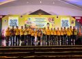 Ketua DPD dan sekretaris Golkar Provinsi Jambi berserta pengurus Golkar kabupaten dan kota. FOTO: UCUP
