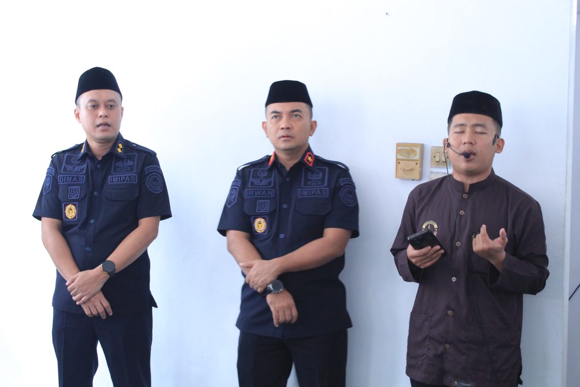 Sejukkan Hati di Tengah Pengabdian, Kanwil Ditjenpas Jambi Gelar Kamis Taqwa. FOTO: IST