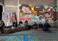 Suasana  Diskusi Ampadu Tanah dan Komunitas Seni Kuflet ke-6 Soroti Arah Pendidikan Seni di ISI Padang Panjang. FOTO: IST