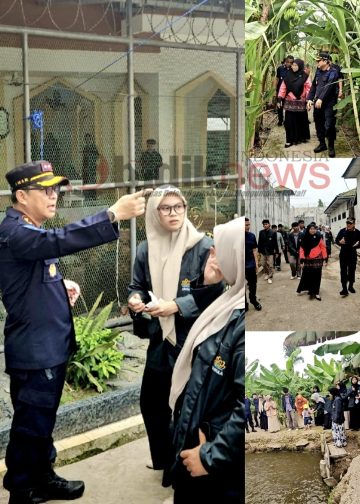 Buka Wawasan Mahasiswa, Lapas Kuala Tungkal Perlihatkan Langsung Pembinaan dan Kemandirian Warga Binaan. FOTO: IST
