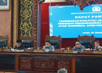 Ivan Wirata Minta Pemprov Jambi Buka Rincian Anggaran dan Prioritas Pembangunan. FOTO: UCUP