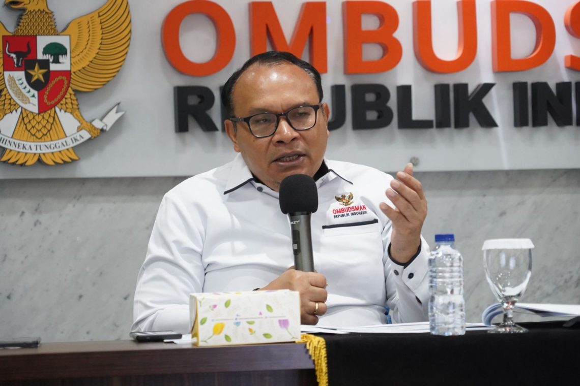 Ombudsman RI Bongkar Titik Rawan Maladministrasi, Layanan Pertanahan dan Kebencanaan Berpotensi Jadi Pintu Korupsi. FOTO: IST