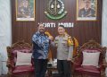 Kajati dan Kapolda Dialog untuk membahas dan menyatukan pendapat untuk penegakkan supremasi hukum di Jambi. FOTO: IST