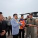Rombongan Pansus Karhutla yang dipimpin Ivan Wirata kunjungi lokasi Operasi Modifikasi Cuaca (OMC) di Pangkalan TNI AU Sri Mulyono Herlambang, Palembang. FOTO: UCUP