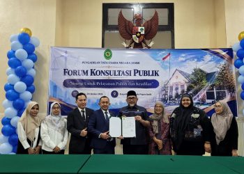 Hadiri Forum Konsultasi Publik PTUN Jambi, Komisioner KI Tekankan Digitalisasi Harus Inklusif. FOTO: IST