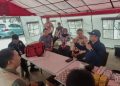 Waka DPRD Jambi saat melakukan pengecekkan posko Karhutla di Kota Jambi. FOTO: OYI